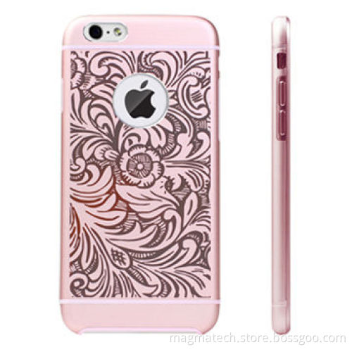 Cameo Series Aluminum Case for iPhone 6, Unique Three-piece Construction Design, Unique Cameo